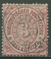 Norddeutscher Postbezirk NDP 1869 3 Kreuzer 21 Gestempelt - Oblitérés