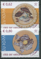 Vatikan 2005 Europa CEPT Gastronomie Keramik Von Picasso 1521/22 Postfrisch - Neufs