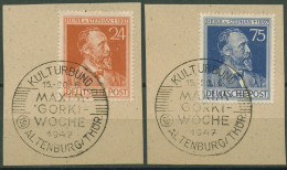 Alliierte Besetzung 1947 Heinrich Von Stephan 963/64 Sonderstempel Briefstücke - Gebraucht