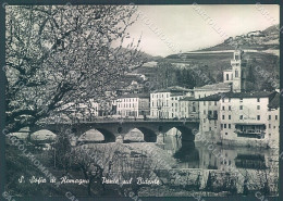 Forlì S. Sofia Di Romagna Ponte Sul Bidente Foto FG Cartolina JK3544 - Forlì