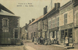 DEPT 08 REVIN RUE GALILÉE  TRES BELLE ANIMATION 9X14 REIMPRESSION DE CARTES ANCIENNES - Revin