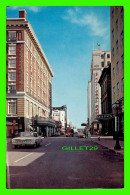MOBILE, AL - ROYAL STREET LOOKING SOUTH IN DOWNTOWN MOBILE, AL - OLD CARS TRAVEL IN 1964 - THIGPEN PHOTOCOLOR - DEXTER - - Mobile