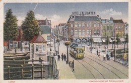 485332Leiden, Haarlemmerstraat Prinsessekade. 1918. (Diverse Vouwen)  - Leiden