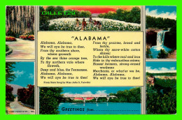 MOBILE, AL - ALABAMA, ALABAM GREETINGS FROM - 7 MULTIVUES - CURTEICH - - Mobile
