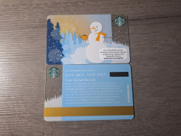 Starbucks Gift Card 2012 Snowman - Gift Cards