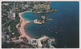 Vista Aerea De Caleta Y Caletilla - Air View Of Caleta Beach Acapulco - Gelaufen - Messico