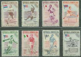 F-EX50614 DOMINICANA REP MNH 1957 MELBOURNE OLYMPIC GAMES ATHLETISM.  - Sommer 1956: Melbourne