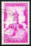 SAARLAND 1956 Nr 374 Gestempelt X5F3892 - Used Stamps