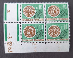 France 1964/69 N°123 En Bloc De 4 3/12/63 **TB - 1960-1969