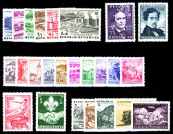 ÖSTERREICH Nr 1103-1127 Postfrisch JAHRGANG SB7DDCE - Full Years