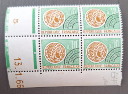 France 1964/69 N°123 En Bloc De 4 13/1/66 **TB - 1960-1969