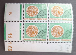 France 1964/69 N°123 En Bloc De 4 13/1/66 **TB - 1960-1969