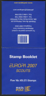 Europa CEPT 2007 Malte - Malta Y&T N°C1469 - Michel N°MH0-9 *** - 2007