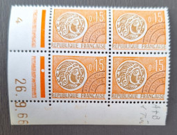 France 1964/69 N°124 En Bloc De 4 26/9/66 **TB - 1960-1969