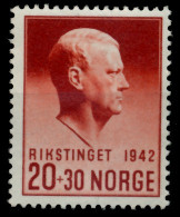 NORWEGEN Nr 265 Ungebraucht X9160BA - Unused Stamps