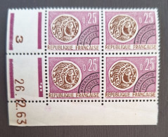 France 1964/69 N°126 En Bloc De 4 26/12/63 **TB - 1960-1969