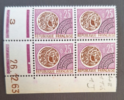 France 1964/69 N°126 En Bloc De 4 26/12/63 **TB - 1960-1969