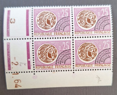 France 1964/69 N°126 En Bloc De 4 2/1/64 **TB - 1960-1969