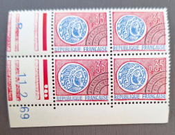 France 1964/69 N°127 En Bloc De 4 11/2/69 **TB - 1960-1969