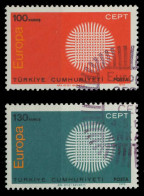 TÜRKEI 1970 Nr 2179-2180 Gestempelt XFFC082 - Used Stamps
