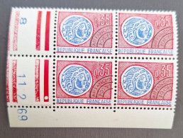 France 1964/69 N°127 En Bloc De 4 11/2/69 **TB - 1960-1969