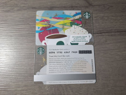 USA Starbucks Gift Card 2014 Happy Birthday Celebration - Gift Cards