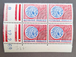 France 1964/69 N°127 En Bloc De 4 12/2/69 **TB - 1960-1969