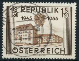 ÖSTERREICH 1955 Nr 1015 Zentrisch Gestempelt X75E6CE - Used Stamps