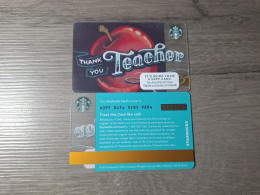 USA Starbucks Gift Card 2014 Teacher - Gift Cards