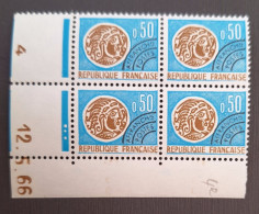 France 1964/69 N°128 En Bloc De 4 12/5/66 **TB Cote 5€ - 1960-1969