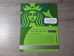 USA Starbucks Gift Card 2011 40th Anniversary Special Edition - Gift Cards