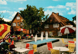 73874297 Tiessau Elbe Hitzacker Gasthaus Pension Waldesruh Gartenterrasse  - Hitzacker