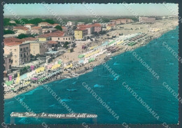 Forlì Gatteo Mare Veduta Aerea Spiaggia Foto FG Cartolina JK3528 - Forlì