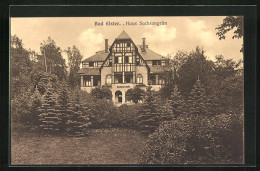 AK Bad Elster, Hotel Haus Sachsengrün  - Bad Elster