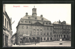 AK Burgstädt I. Sa., Gasthaus Ratskeller Im Rathaus  - Burgstaedt