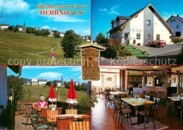 73734417 Masserberg Gaststaette Herrnhaus Gaststube Terrasse Masserberg - Masserberg