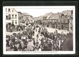 AK Hildburghausen, Historischer Umzug Mit Berthold VII.  - Hildburghausen