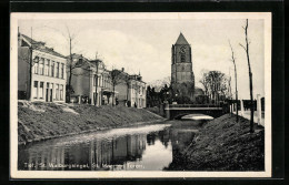 AK Tiel, St. Walburgsingel, St. Maerten Toren  - Tiel