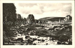 71982281 Schierke Harz Kalte Bode Bei Oberschierke Schierke - Schierke