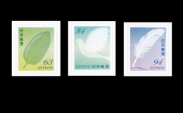 Japan 2024 Greeting Simple 63y 84y 94y Singles Set Of 3 MNH - Neufs