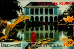 TELECARTE 50 FF...CASE CREOLE....LA REUNION - Réunion