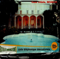 TELECARTE 50..FF...CASE CREOLE...LA REUNION....CARTE NEUVE SOUS BLISTER - Reunion