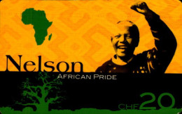 TELCARTE ETRANGERE...NELSON MANDELA - Personnages