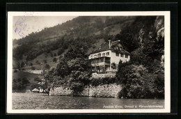 AK Gersau A. Vierwaldstättersee, Pension Kreuz  - Gersau