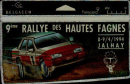 TELCARTE ETRANGERE...9eme RALLYE DES HAUTES FAGNES...1994 - Sport