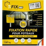 T-Fix Max - Fixation Pour Poteaux Sans Béton - Autres & Non Classés