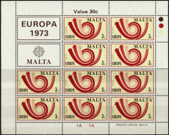 Europa CEPT 1973 Malte - Malta Y&T N°F474 à F476 - Michel KB472 à KB474 *** - 1973