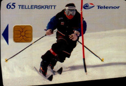 TELECARTE ETRANGERE....SKIEUR - Sport