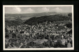 AK Idar-Oberstein, Ortsansicht Aus Der Vogelschau  - Idar Oberstein