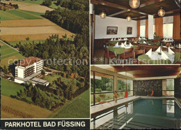 71977666 Bad Fuessing Fliegeraufnahme Park Hotel Aigen - Bad Fuessing